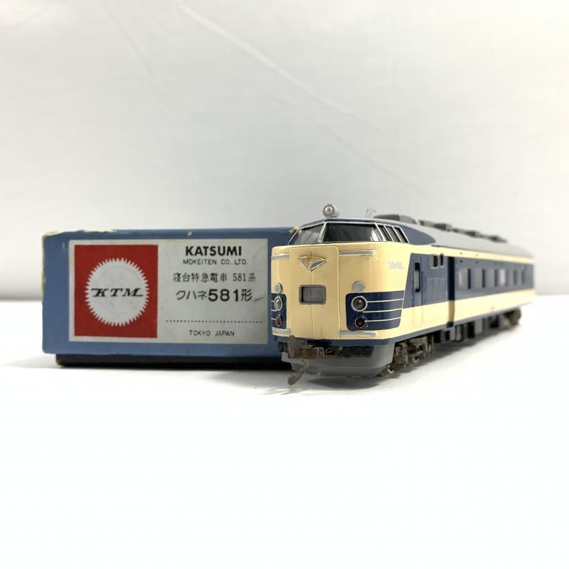 超高品質HO ゲージ　カツミ模型581系4両編成 JR、国鉄車輌