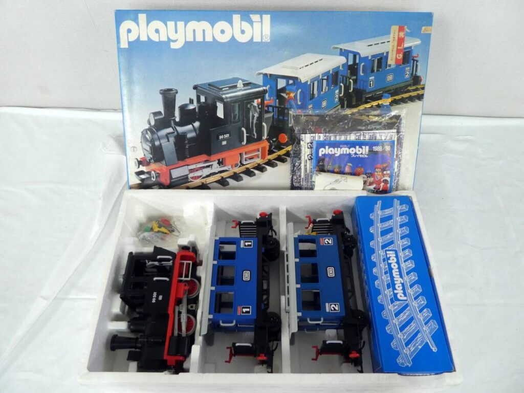 買取価格：5,000円 プレイモービル No:4000 Gゲージ 蒸気機関車